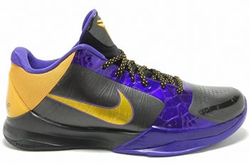 Kobe Bryant  signature Basketball Shoes: Nike Zoom Kobe V (5) (2009-10 NBA Season)