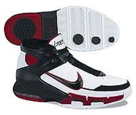 Tony Parker   Basketball Shoes: Nike Air Uptempo Pro   (2006-07 NBA Season)