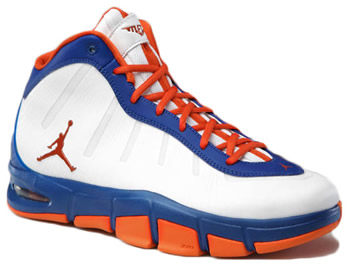 Carmelo Anthony  signature Basketball Shoes: Nike Jordan Melo M7 Advance  (2011 Playoffs NBA Season)