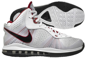 LeBron James  signature Basketball Shoes: Nike Air Max LeBron 8 V2  (final part of 2010-11 NBA Season)